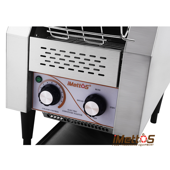  Hot Sale Stainless Steel 150 300 450 Slices Per Hour CE Approved Conveyor Toaster