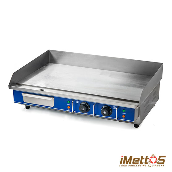 Counter-top Professional Electric Griddle and Grill for Hotel Kitchen Equipment Solution